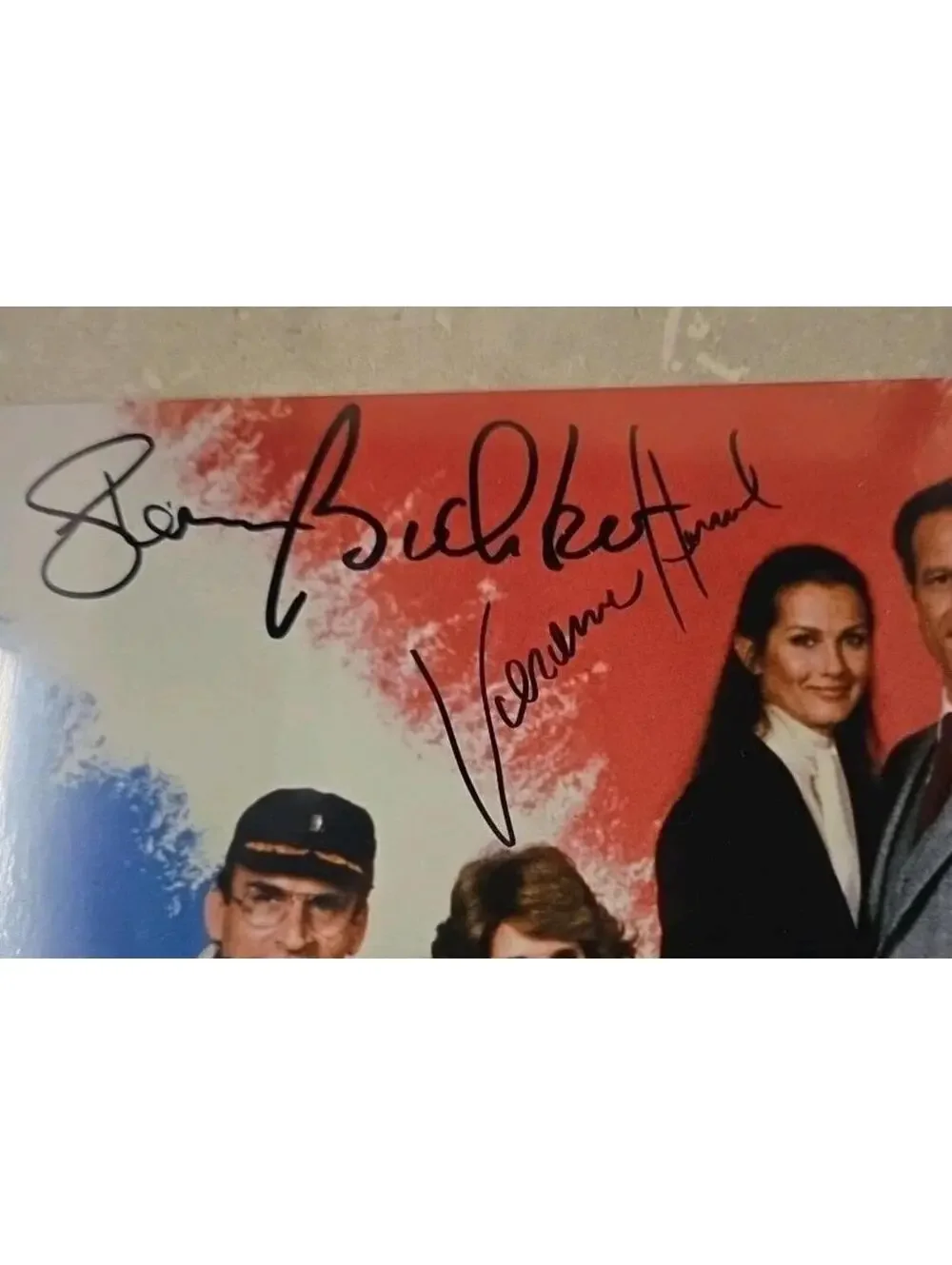 Hill Street Blues 8x10 Auto Veronica Hamel Daniel J Travante Steven Bichco - Picture 2 of 3